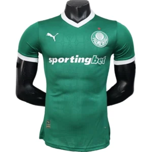 SE Palmeiras Camiseta Edición Jugadores 2025 2026 Casa Verde - Camiseta Kidsuper X Se Palmeiras Graphic Masculina | tiendasdefutboles