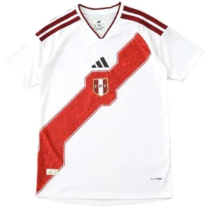 Perú Camiseta Edición Jugadores 2026 Casa Blanca - Camiseta Perú 2026 | tiendasdefutboles