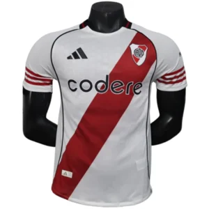 River Plate Camiseta Edición Jugadores 2025 2026 Casa Blanca - Camiseta River Plate | tiendasdefutboles