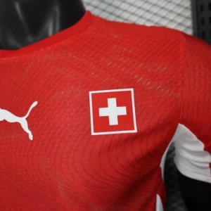 Suiza Camiseta Edición Jugadores 2026 Casa Roja - Camiseta Suiza Mundial 2026 | tiendasdefutboles