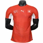 Suiza Camiseta Edición Jugadores 2026 Casa Roja - Camiseta Suiza Mundial 2026 | tiendasdefutboles
