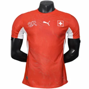 Suiza Camiseta Edición Jugadores 2026 Casa Roja - Camiseta Suiza Mundial 2026 | tiendasdefutboles