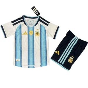 Argentina Niños Conjunto Edición Jugadores 2026 Casa Azul - Argentina Niños Barata | tiendasdefutboles