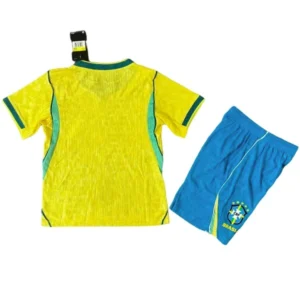 Brasil Niños Conjunto Edición Jugadores 2026 Casa Amarillo - Equipacion Brasil Niños | tiendasdefutboles