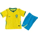 Brasil Niños Conjunto Edición Jugadores 2026 Casa Amarillo - Equipacion Brasil Niños | tiendasdefutboles