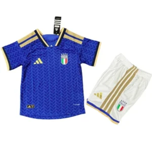 Italia Niños Conjunto Edición Jugadores 2026 Casa Azul - Equipación Italia Niños | tiendasdefutboles