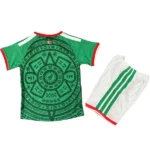 Casa Jugadores Conjunto De Niños Mexico 2026 Verde