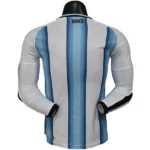 Casa Jugadores Manga Larga Argentina 2026 Blanco Azul
