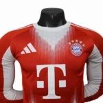 Casa Jugadores Manga Larga Bayern Múnich 2025 2026 Rojo