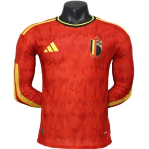 Bélgica Camiseta Edición Jugadores 2026 Casa Roja - Camiseta Bélgica Mundial 2026 | tiendasdefutboles