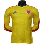 Casa Jugadores Manga Larga Colombia 2026 Amarillo