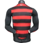 Casa Jugadores Manga Larga Flamengo 2025 2026 Rojo Negro