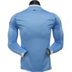 Casa Jugadores Manga Larga Manchester City 2025 2026 Azul