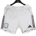Casa Jugadores Pantalones Aston Villa 2025 2026 Blanco