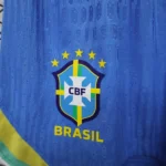 Casa Jugadores Pantalones Brasil 2026 Azul