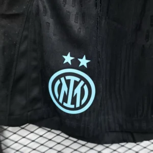 Inter Milán Pantalones Edición Jugadores 2025 2026 Casa Negro - Pantaloncini Inter Milán | tiendasdefutboles