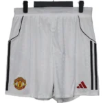 Casa Jugadores Pantalones Manchester United 2025 2026 Blanco