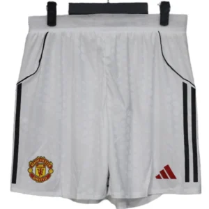 Manchester United Pantalones Edición Jugadores 2025 2026 Casa Blanco - Maglia Manchester United | tiendasdefutboles