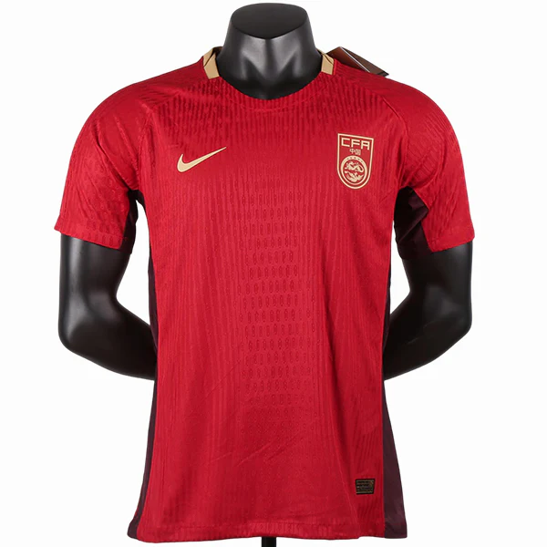 Casa JugadoresCamiseta China 2025 Rojo China Camiseta 2025 Casa Roja - Camiseta China | tiendasdefutboles