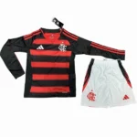 Casa Manga Larga Conjunto De Niños Flamengo 2025 2026 Rojo