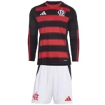 Flamengo Niños Conjunto 2025 2026 Casa Rojo - Tuta Flamengo Niños | tiendasdefutboles
