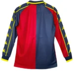 Casa Manga Larga Genoa Retro 2003 2004 Rojo Azul