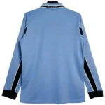 Casa Manga Larga Lazio Retro 1998 2000 Azul Claro