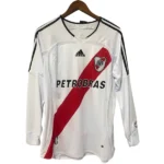 Casa Manga Larga River Plate Retro 2006 2007 Blanco