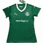 Casa Mujer Camiseta Palmeiras 2025 2026 Verde