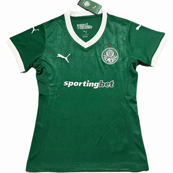 Casa Mujer Camiseta Palmeiras 2025 2026 Verde SE Palmeiras Mujer Camiseta 2025 2026 Casa Verde - Camisetas De Futbol Personalizadas | tiendasdefutboles