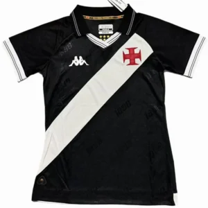 Vasco da Gama Mujer Camiseta 2025 2026 Casa Negra - Camisetas De Futbol Personalizadas | tiendasdefutboles
