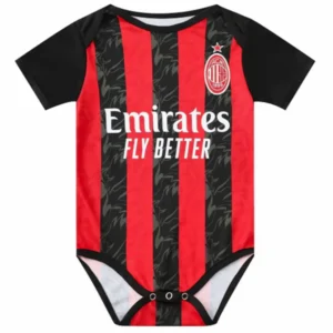 AC Milan Niños Camiseta 2025 2026 Casa Roja - Camiseta Ac Milan Niños | tiendasdefutboles