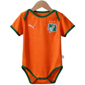 Costa De Marfil Niños Camiseta 2026 Casa Naranja - Camisetas De Futbol Personalizadas | tiendasdefutboles