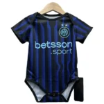 Casa Onesies Niños Inter Milán 2025 2026 Azul Negro