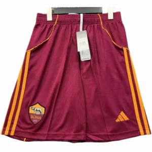 AS Roma Pantalones 2025 2026 Casa Rojo - Maglia As Roma | tiendasdefutboles