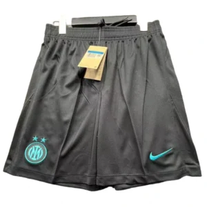 Inter Milán Pantalones 2025 2026 Casa Negro - Pantaloncini Inter Milán | tiendasdefutboles