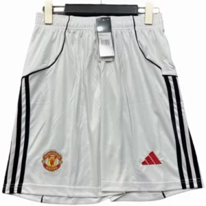 Manchester United Pantalones 2025 2026 Casa Blanco - Maglia Manchester United | tiendasdefutboles