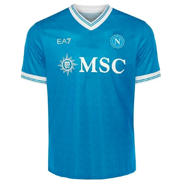 Casa Tailandia Camiseta Napoli 2025 2026 Azul SSC Napoli Camiseta 2025 2026 Casa Azul - Camiseta Serie A SSC Napoli | tiendasdefutboles
