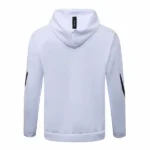 Chaqueta Con Capucha Ajax 2025 2026 Blanco Negro