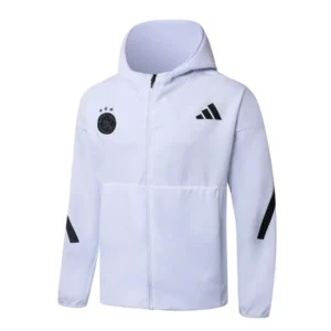 Ajax Chaqueta 2025 2026 Blanca - Chaqueta Ajax | tiendasdefutboles