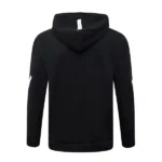 Chaqueta Con Capucha Ajax 2025 2026 Negro Blanco