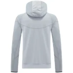 Chaqueta Con Capucha Barcelona 2025 2026 Gris Claro