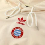 Chaqueta Con Capucha Bayern Múnich 2024 2025 Amarillo Rojo