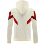 Chaqueta Con Capucha Bayern Múnich 2024 2025 Amarillo Rojo