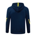 Chaqueta Con Capucha Flamengo 2025 2026 Azul Marino