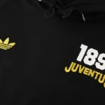 Chaqueta Con Capucha Juventus 2024 2025 Negro