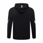 Chaqueta Con Capucha Juventus 2025 2026 Negro Blanco