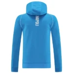 Chaqueta Con Capucha Napoli 2025 2026 Azul