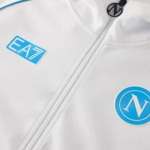 SSC Napoli Chaqueta 2025 2026 Blanca - Ssc Napoli Equipacion | tiendasdefutboles