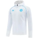 SSC Napoli Chaqueta 2025 2026 Blanca - Ssc Napoli Equipacion | tiendasdefutboles